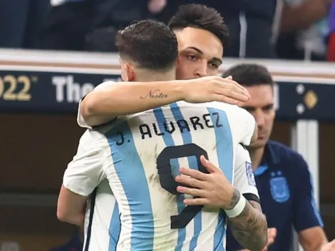 Lautaro llenó de elogios a Julián: "Nos dio una mano increíble"