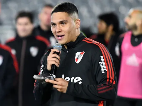 Juanfer despidió el 2022 con un video bien riverplatense