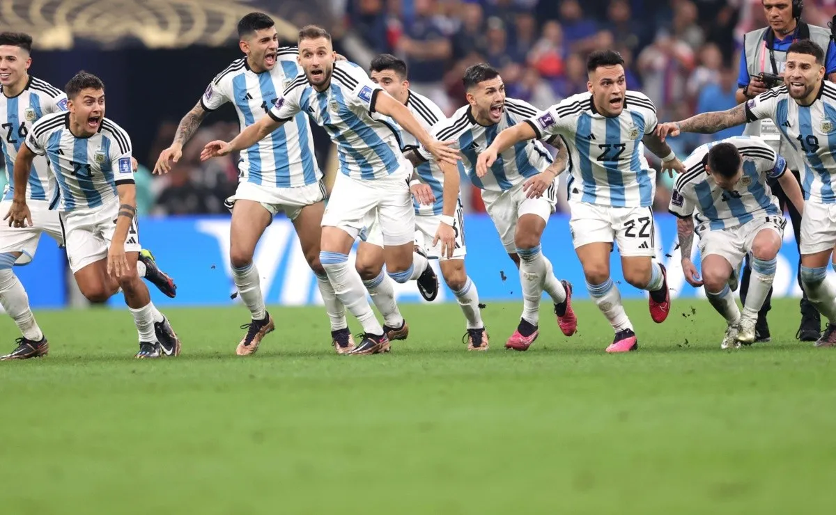 Argentina enfrentó a Francia en la final del Mundial.