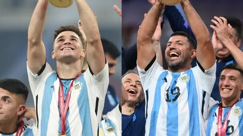 Imperdible momento en el vestuario de Argentina.