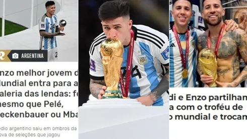 Enzo Fernández jugó un Mundial impresionante.