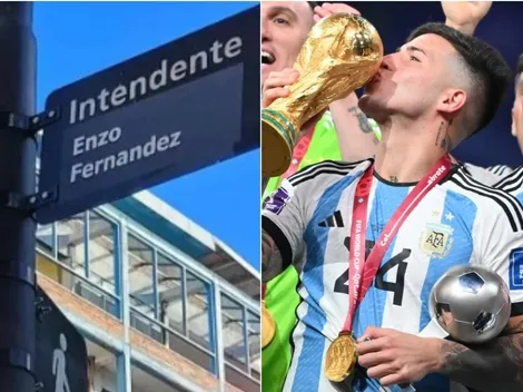 En San Martín rebautizaron una calle con el nombre de Enzo