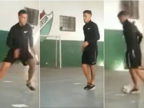 Sacrificio puro: el video viral de Enzo Fernández entrenándose en pandemia