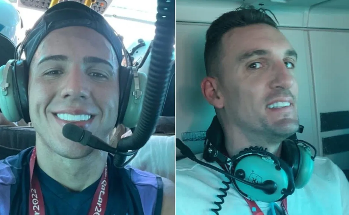 Enzo y el Pulpo vivieron la experiencia de volar en helicóptero de una manera muy particular.