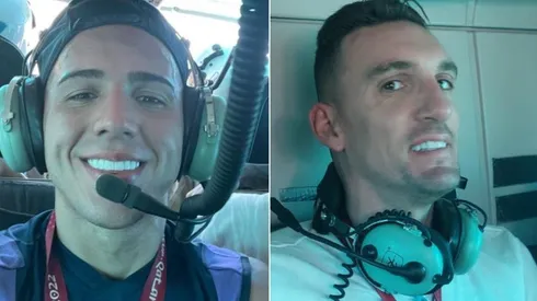 Enzo y el Pulpo vivieron la experiencia de volar en helicóptero de una manera muy particular.