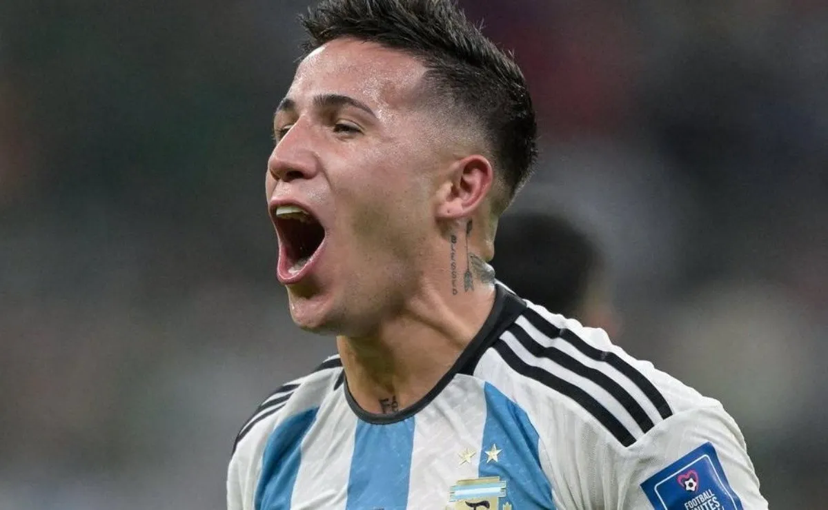 Enzo Fernández, una de las grandes figuras de la Copa del Mundo 2022