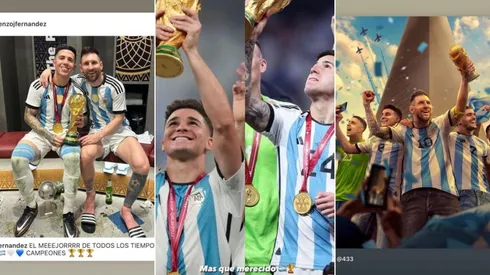 Argentina campeón del Mundo: la reacción de los jugadores de River