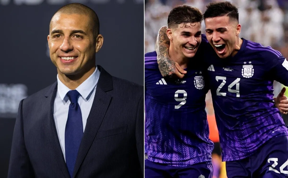 David Trezeguet se rindió a los pies de Enzo Fernández y Julián Álvarez
