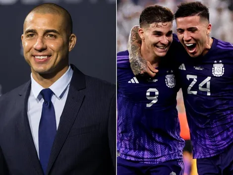 Trezeguet llenó de elogios a Enzo y Julián: "Llevan la cultura riverplatense, son extraordinarios"