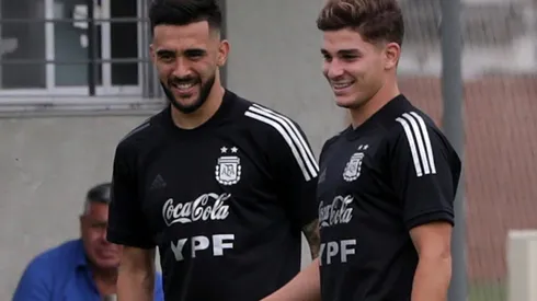 Gran respaldo de Nico González a Julián.