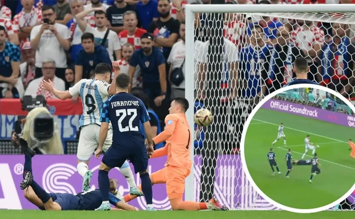 La jugada del gol de Julián para el 2-0 recorrió todo el mundo.