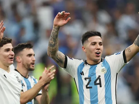 El gesto de Enzo en medio de los festejos que volvió loco a todo River