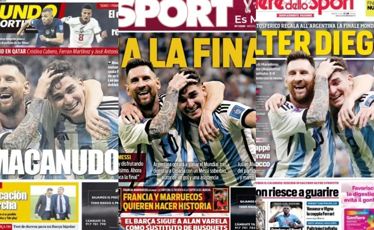 Así reflejaron los portales de todo el mundo la actuación del delantero surgido en River.