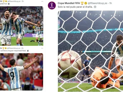La cuenta de la FIFA enloqueció con el partidazo de Julián