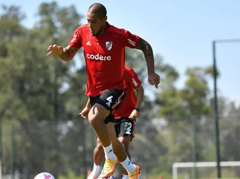 Primer día de trabajo con pelota con Demichelis al mando