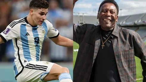 Una locura: Julián igualó un récord de Pelé en Mundiales