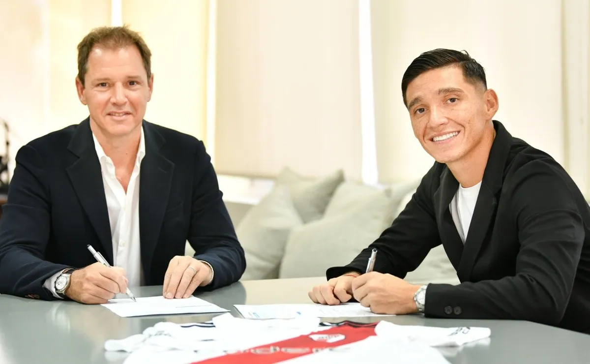 Kranevitter firmó su contrato por 3 años con River