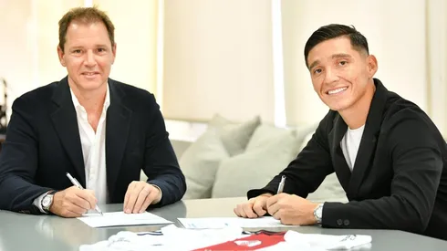 Kranevitter firmó su contrato por 3 años con River