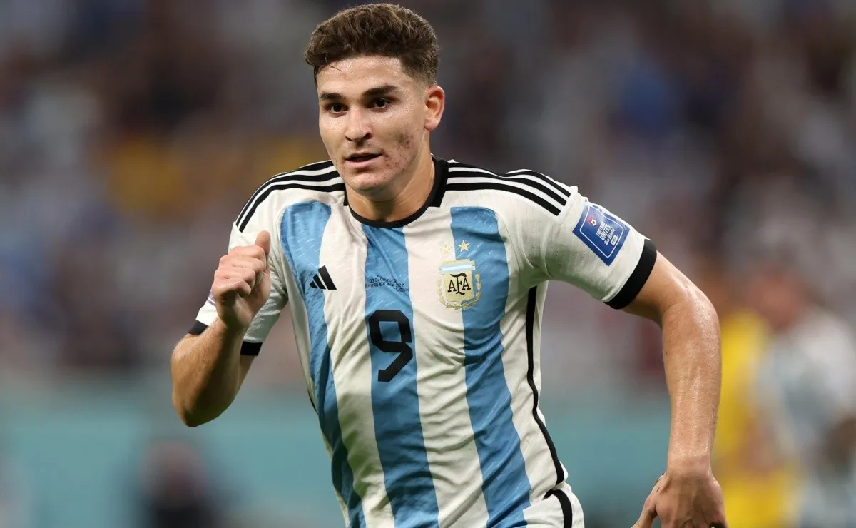 Julián Álvarez se convirtió en una pieza clave de la Selección Argentina.