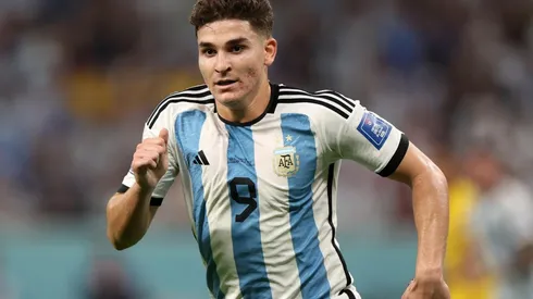 Julián Álvarez se convirtió en una pieza clave de la Selección Argentina.