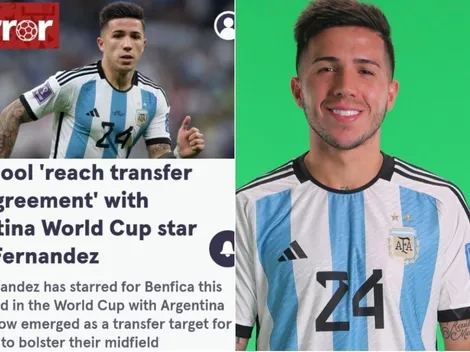 En Inglaterra también dan por hecho el pase de Enzo Fernández al Liverpool