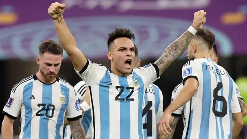 Argentina se mide con Croacia en el Estadio Lusail.