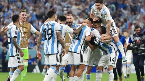 Messi y Julián, las grandes figuras de la Selección Argentina frente a Croacia.