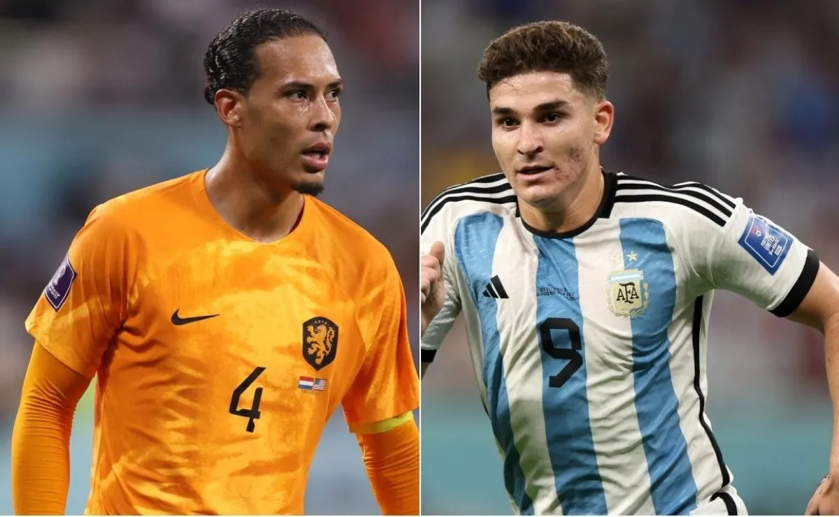 Virgil Van Dijk habló sobre el gran presente de Julián Álvarez.