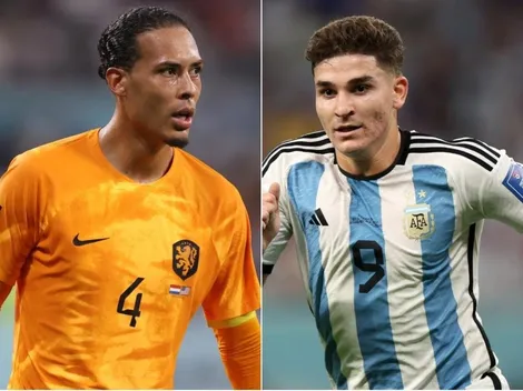 Van Dijk destacó a Julián en la previa del cruce de cuartos