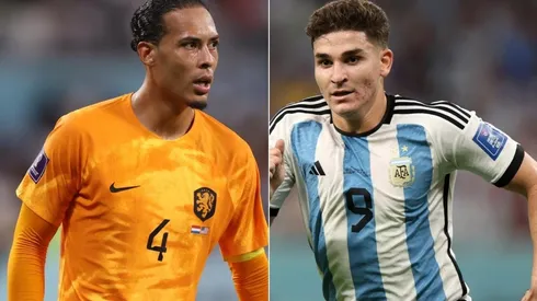 Virgil Van Dijk habló sobre el gran presente de Julián Álvarez.