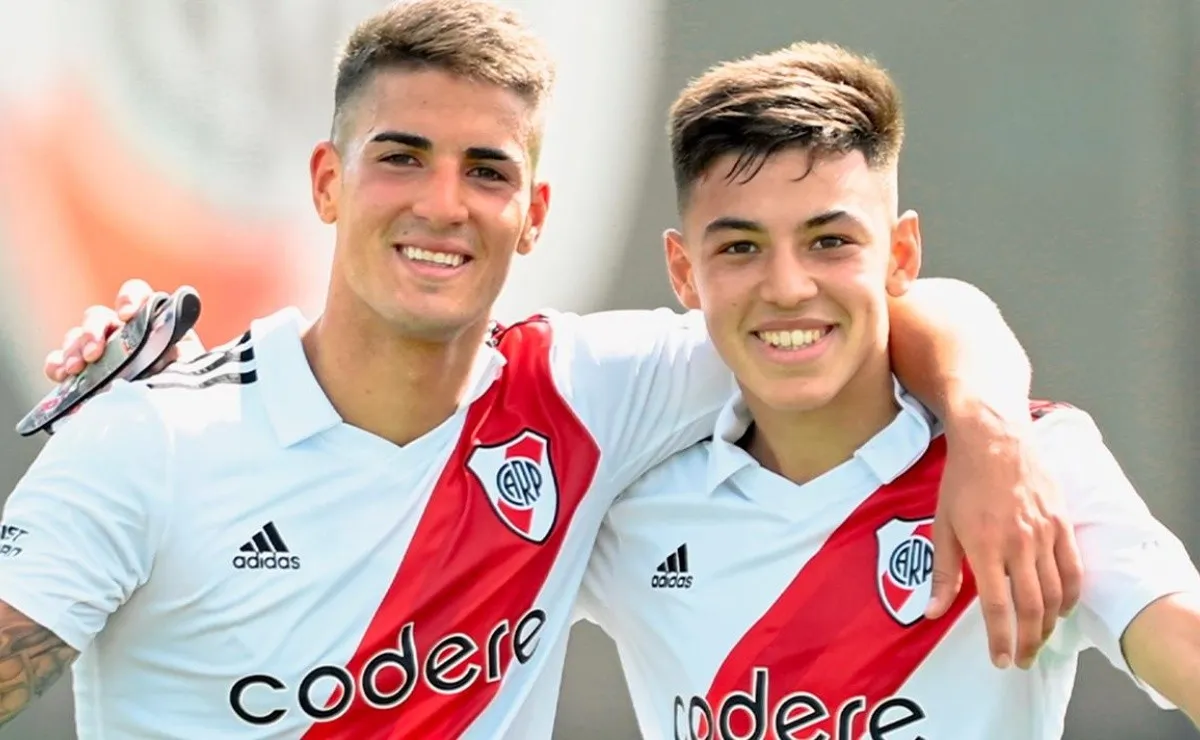 Petrasso junto a Matías Gallardo.