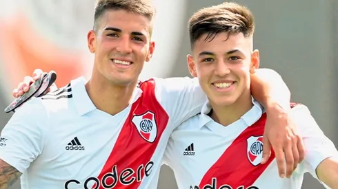 Petrasso junto a Matías Gallardo.