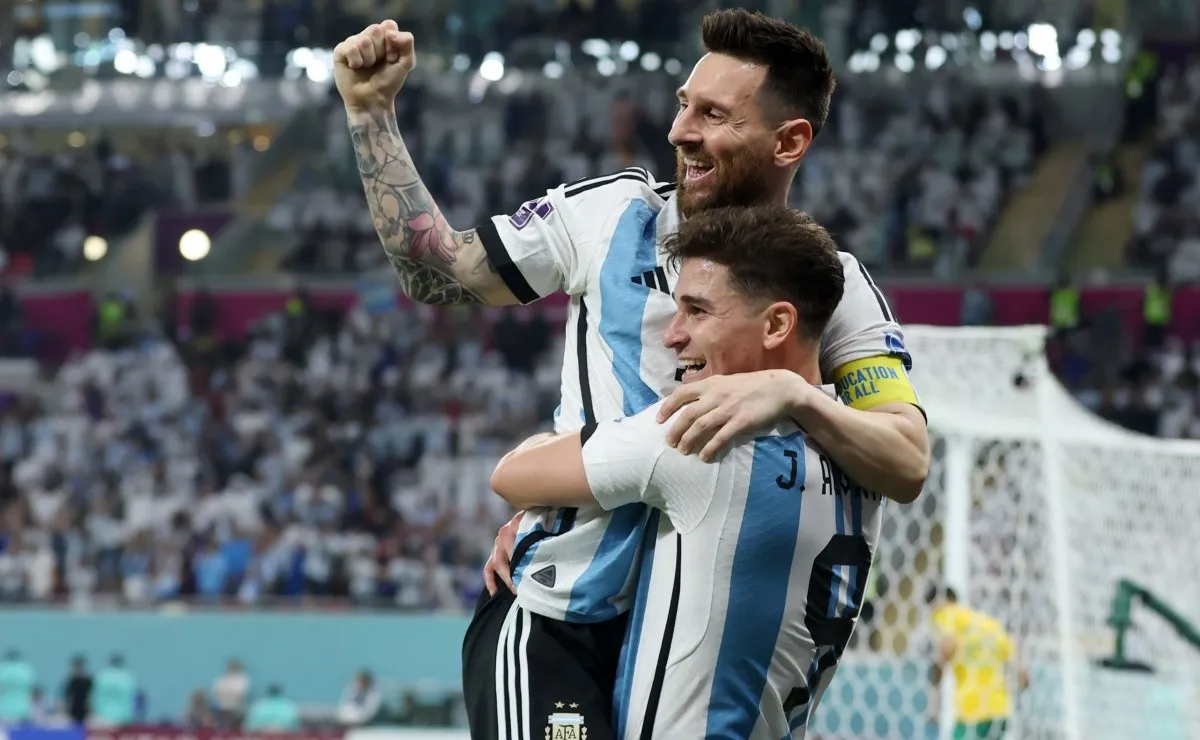 Julián volverá a ser titular en el ataque argentino: ya hizo dos goles en el Mundial.
