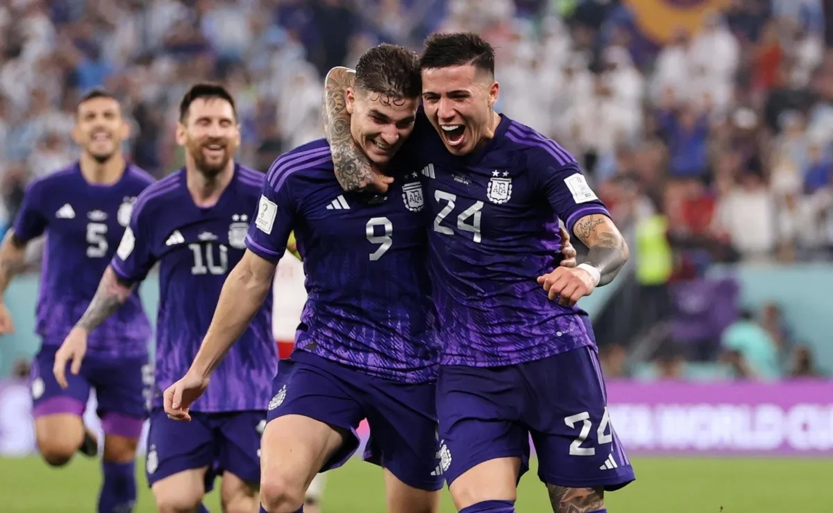 Enzo, Julián y Lionel, las figuras del equipo de Lionel Scaloni en la Copa del Mundo de Qatar