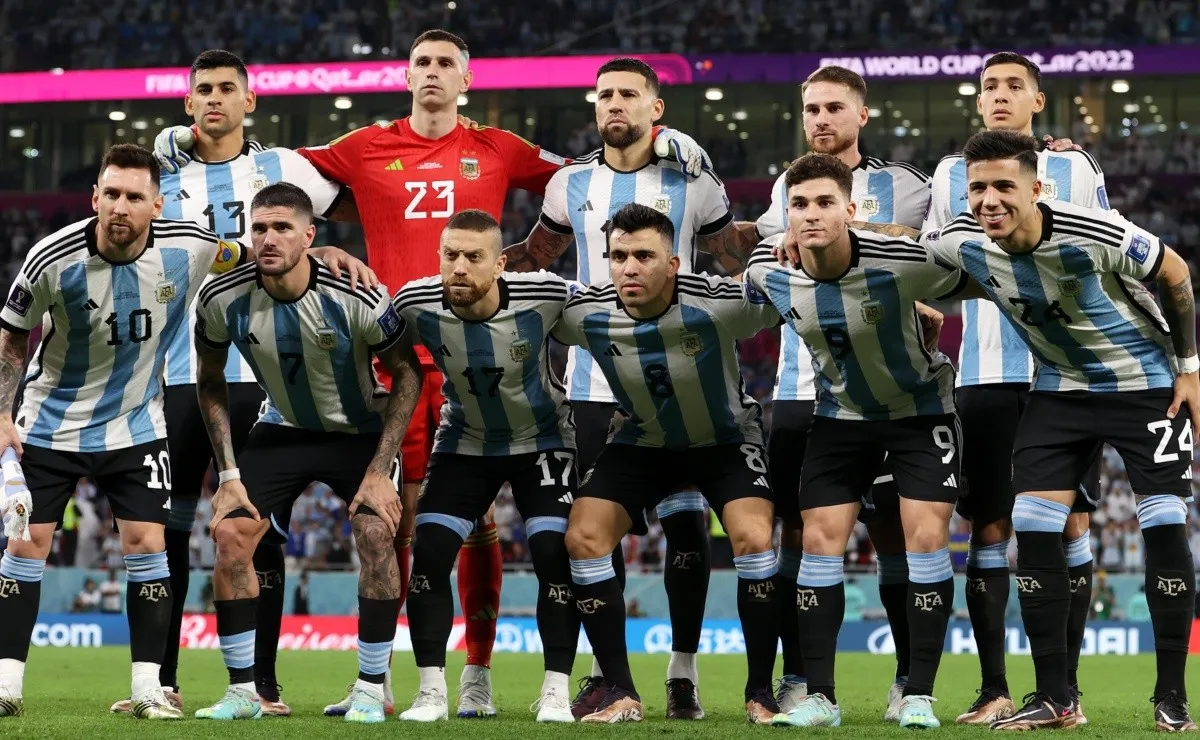 Enzo Fernández y Julián Álvarez volvieron a ser titulares como en el partido frente a Polonia.