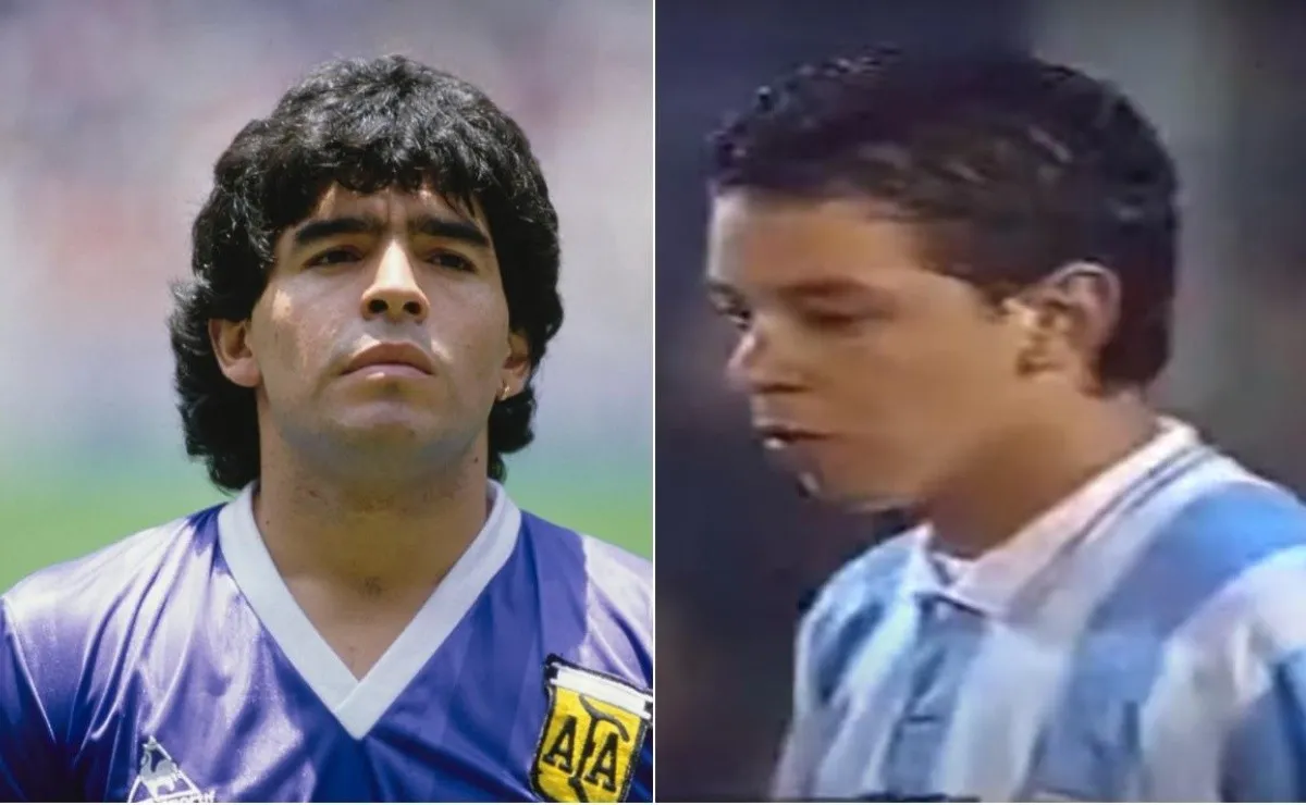 El día que Maradona llamó a Gallardo para brindarle su apoyo tras fallar un penal.