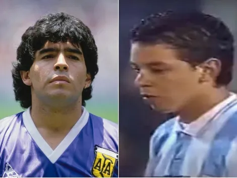 El día que Gallardo erró un penal ante Australia y Maradona lo llamó para bancarlo
