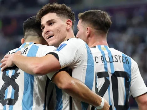 El video de la tremenda ovación a Julián Alvarez