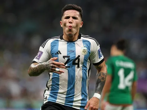 Enzo Fernández, golazo y emoción: "Cumplí un sueño"