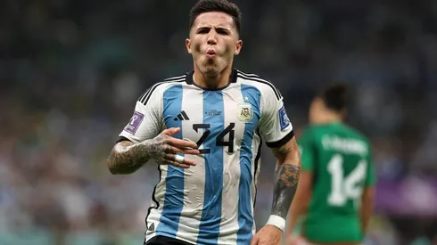 Enzo fue clave para la remontada argentina y marcó su primer gol en una Copa del Mundo