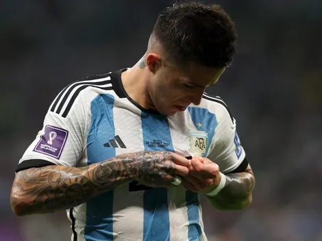 El ex River que chicaneó a Enzo Fernández tras su golazo en el Mundial