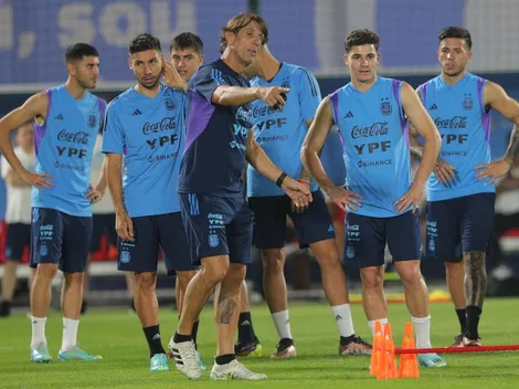 Enzo y Montiel se perfilan como titulares para enfrentar a Polonia