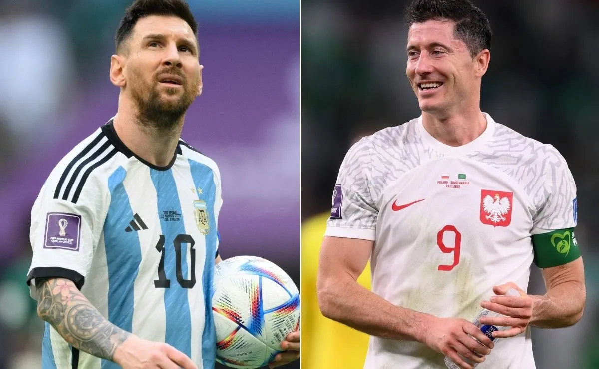 Lionel Messi y Robert Lewandowski, otra vez frente a frente