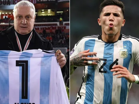 Los tremendos elogios del Beto Alonso para Enzo Fernández