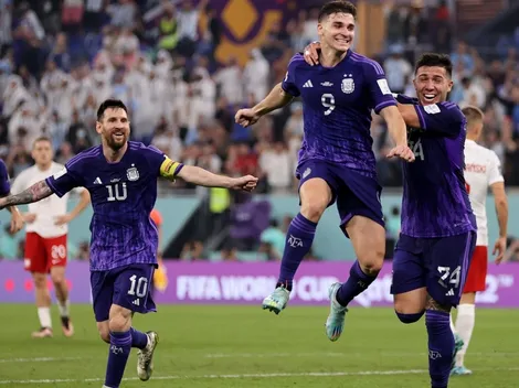 Golazo de Julián, triunfo de Argentina y pase a octavos