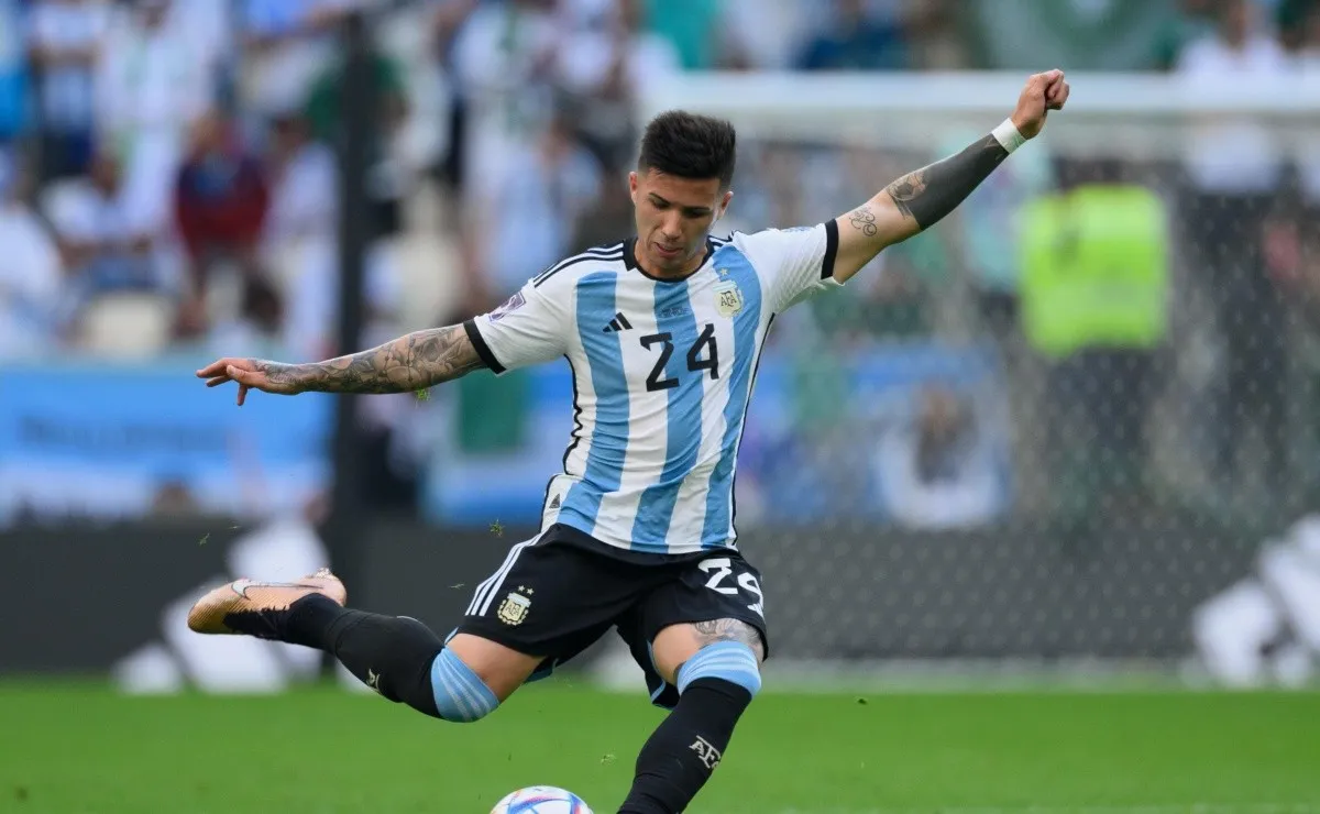 Enzo atraviesa un momento soñado en la Selección Argentina.