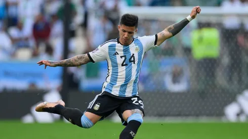 Enzo atraviesa un momento soñado en la Selección Argentina.