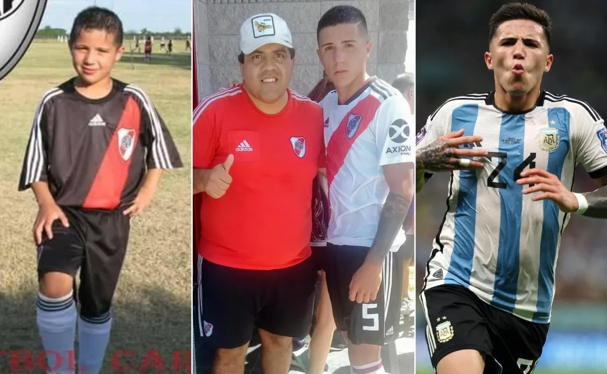 La historia de Enzo Fernández contada por el scout que lo llevó a River a los 5 años.