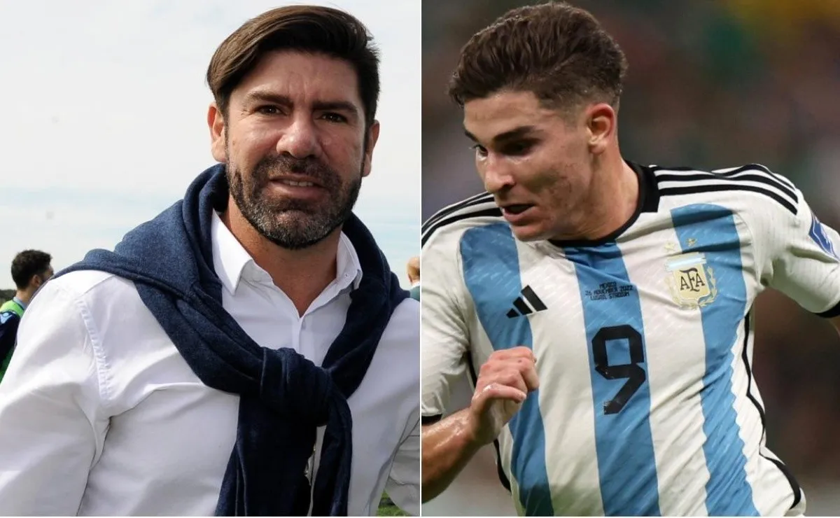 Marcelo Salas llenó de elogios a Julián Álvarez.
