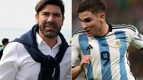 Marcelo Salas llenó de elogios a Julián Álvarez.